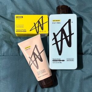 W Original 2-in-1 Wave Breaker Shampoo + Conditioner - Pale Blue, Soap & Gels